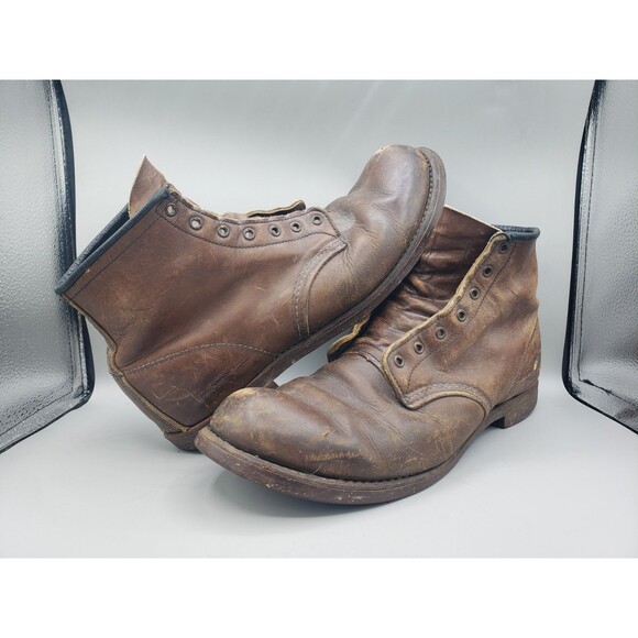 RED WING Black Smith 9161 Boots Brown Leather Size: US 11.5 USA Made - READ - - Picture 1 of 16